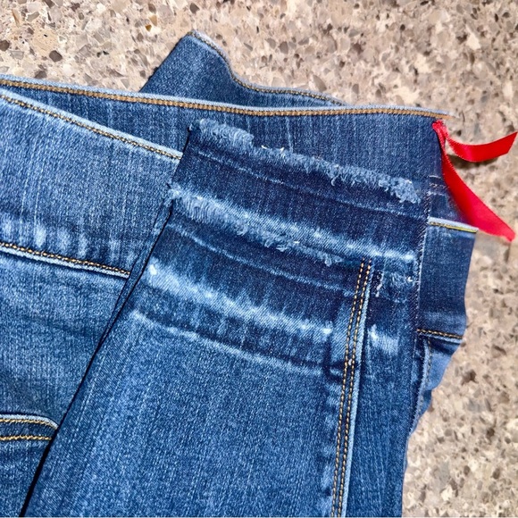 Spanx Jeans - Women's Medium Pull-On Shaping Skinny Distressed Denim Stretch - Picture 12 of 12